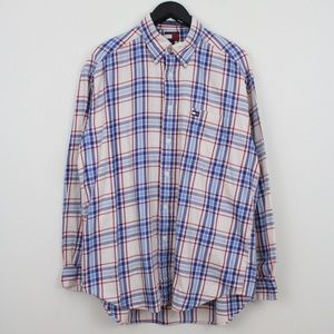 Vintage Tommy Hilfiger Plaid Flannel L/S Shirt